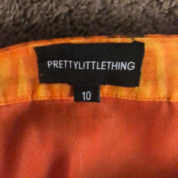 leala orange snake print maxi dress